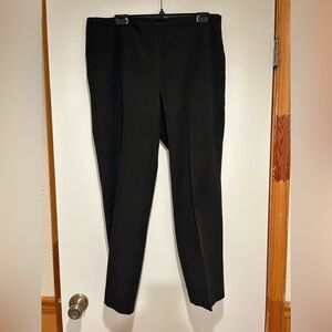 Talbots 14P trousers side zip. Black. Great condition.